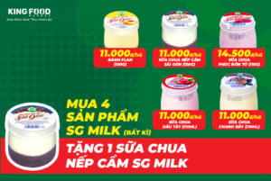 Sài Gòn Milk ưu đãi cực HOT – Mua 4 tặng 1 2