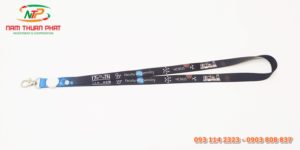 Dây đeo thẻ satin HCMUS 3