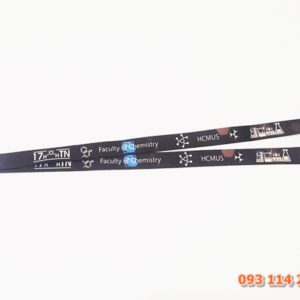 Dây đeo thẻ satin HCMUS 1