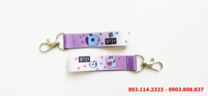 Dây đeo móc khóa Mang BT21 3