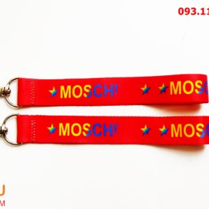 Alternative view of Dây đeo móc khóa Moschino