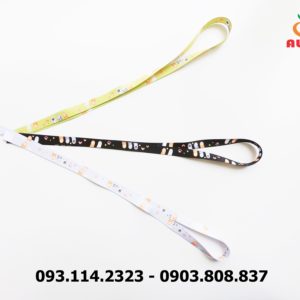 Dây đeo thẻ satin Hand Cat v.2 4
