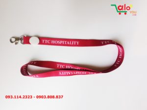 Dây đeo thẻ satin TTC 14 Dây đeo thẻ satin TTC 8