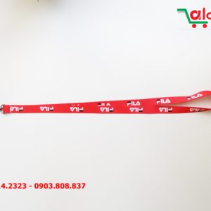 Dây đeo thẻ satin Fila 3