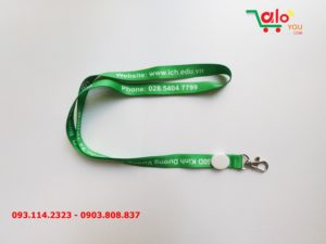 Dây đeo thẻ satin ICH 7