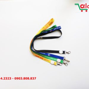 Dây đeo thẻ satin ICH 9 Dây đeo thẻ satin ICH 3