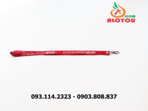 Dây đeo thẻ satin HVUH 5