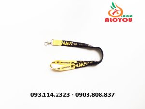Dây đeo thẻ satin Gia Đinh Squad 7