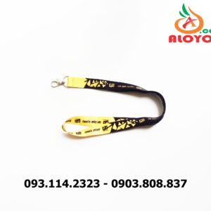 Dây đeo thẻ satin Gia Đinh Squad 2