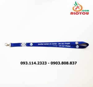 Dây đeo thẻ satin Đại học Sư Phạm 6 Dây đeo thẻ satin Đại học Sư Phạm 12