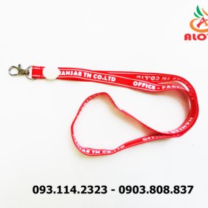Dây đeo thẻ satin Hansae 8 Dây đeo thẻ satin Hansae 2
