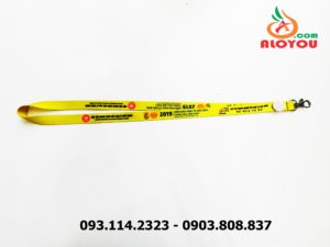 Dây đeo thẻ satin Vibak 6