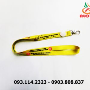 Dây đeo thẻ satin Vibak 2