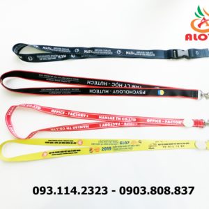Dây đeo thẻ satin Vibak 4