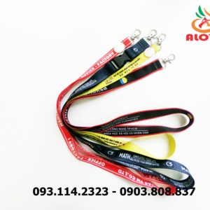 Dây đeo thẻ satin Vibak 3