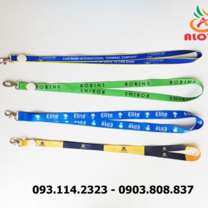 Dây đeo thẻ satin Dohuland 4