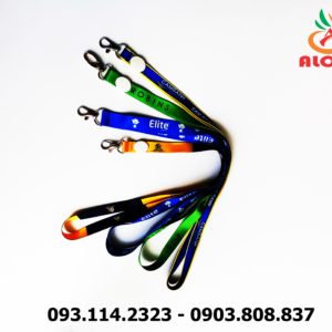 Dây đeo thẻ satin Dohuland 3