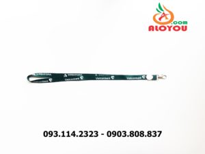 Dây đeo thẻ satin Vietcombank 6