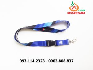 Dây đeo thẻ satin FPT 8