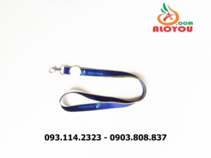 Dây đeo thẻ satin Techtrol 8
