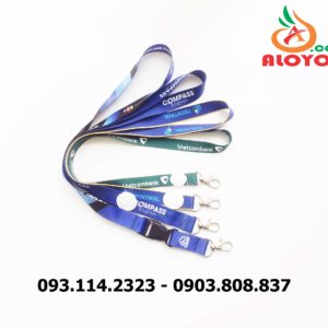 Dây đeo thẻ satin Techtrol 4