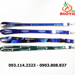 Dây đeo thẻ satin Techtrol 3