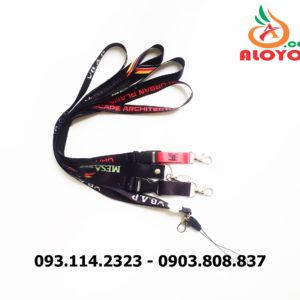 Dây đeo thẻ satin Uha Urban 4