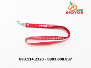 Dây đeo thẻ satin HVUH 6