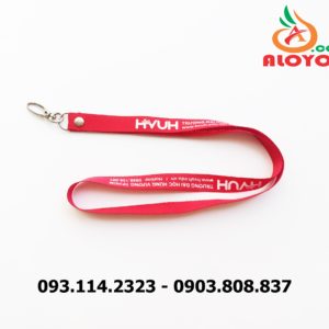 Dây đeo thẻ satin HVUH 2