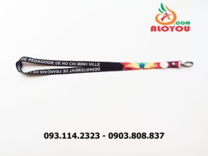 Dây đeo thẻ satin Pédagogie 5