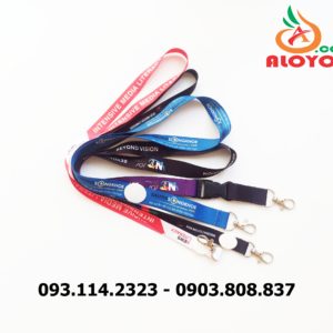 Dây đeo thẻ satin AMC 8 Dây đeo thẻ satin AMC 3