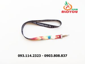 Dây đeo thẻ satin Pédagogie 6
