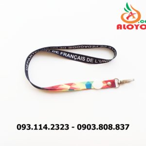 Dây đeo thẻ satin Pédagogie 2