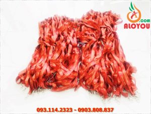 Dây đeo thẻ satin UGS 7 Dây đeo thẻ satin UGS 13