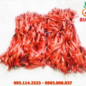 Dây đeo thẻ satin UGS 4 Dây đeo thẻ satin UGS 10