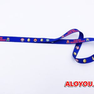 Dây đeo thẻ satin Mario v.2 2