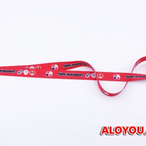 Dây đeo thẻ satin Mario v.1 2
