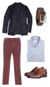 Những cách phối sơ mi Oxford chuẩn dành cho nam giới 59