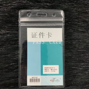 Bao đựng thẻ nhựa dẻo - Bao Zip 2