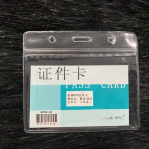 Bao đựng thẻ nhựa dẻo - Bao Zip 3