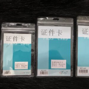 Bao đựng thẻ nhựa dẻo - Bao Zip 4