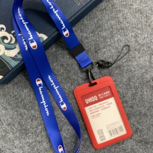 Dây đeo thẻ, dây đeo móc khóa in logo Champion 12 Dây đeo thẻ, dây đeo móc khóa in logo Champion 3